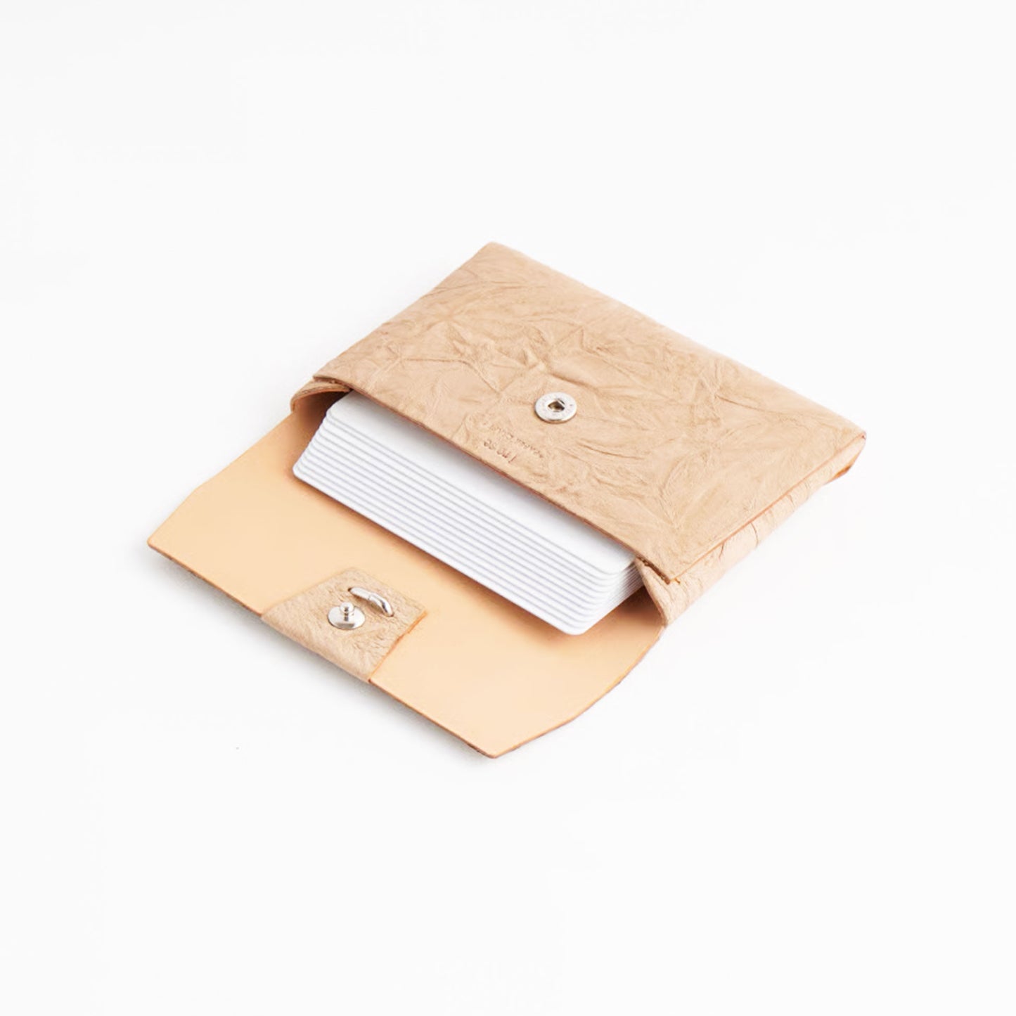 PAPER CARD CASE L.BROWN