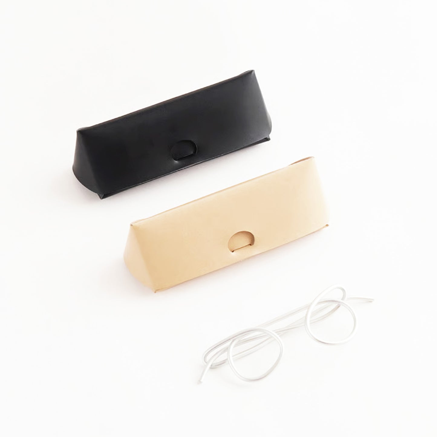 SEAMLESS GLASSES & PEN CASE  BLACK