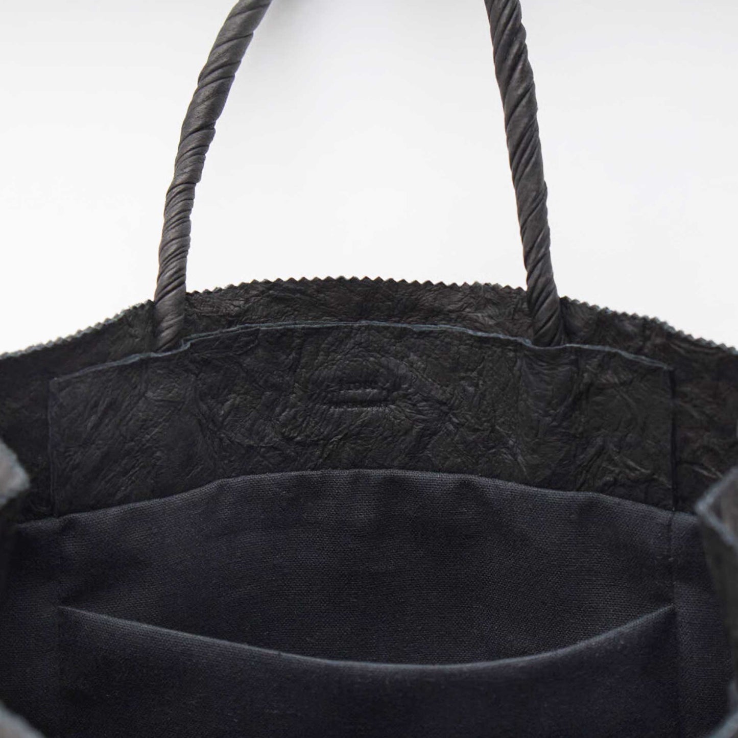 PAPER TOTE BAG  M BLACK