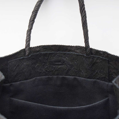 PAPER TOTE BAG  M BLACK