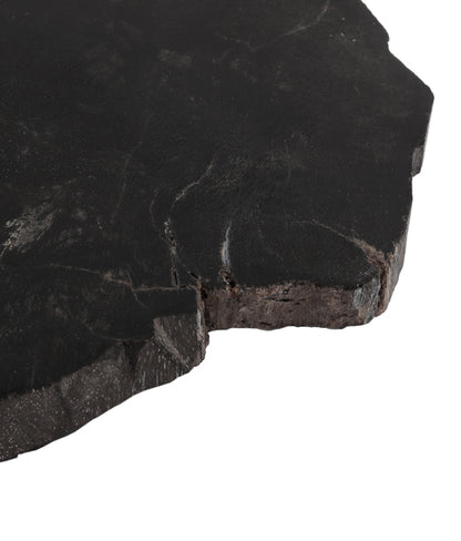 WOOD COASTER Black