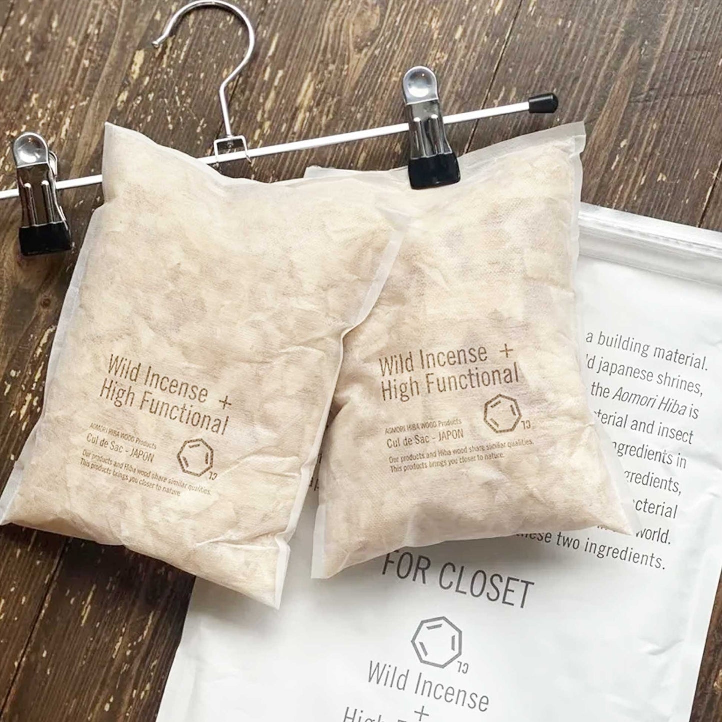 Deodorizer & Insect Repellent for Closet (3 Bags)