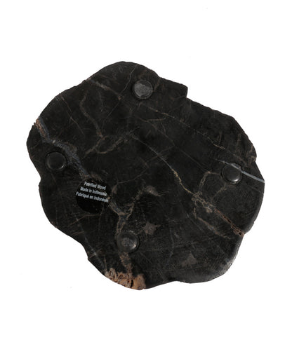 WOOD COASTER Black