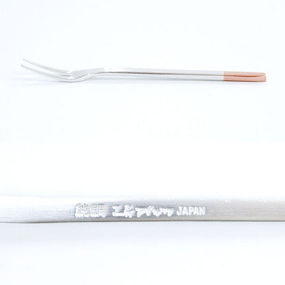 Pure copper small fork