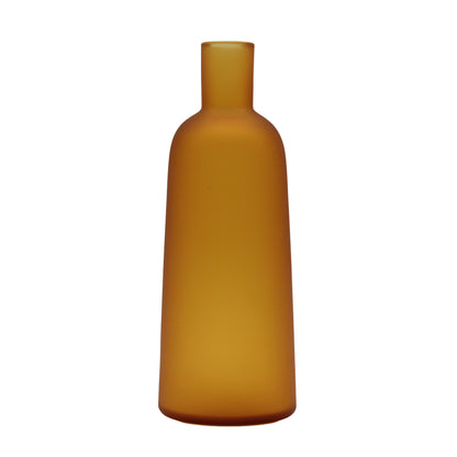 Frost vase Tall Amber