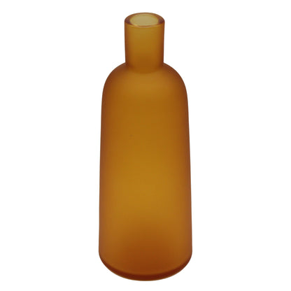 Frost vase Tall Amber