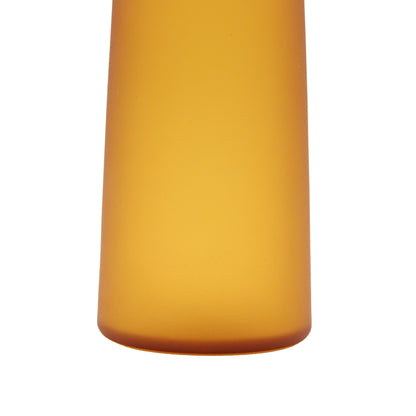 Frost vase Tall Amber