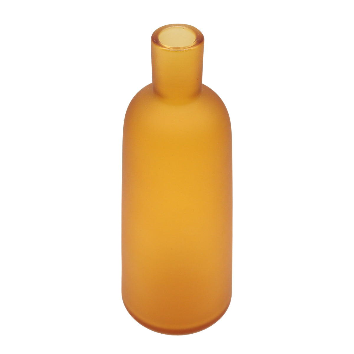 Frost vase Tall Amber
