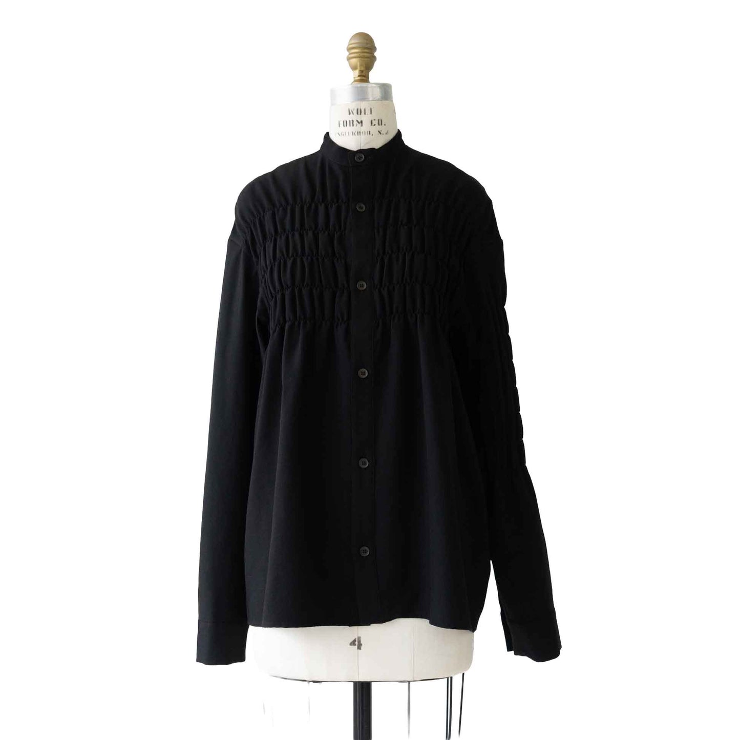 Vintage Women’s Wool Gabardine Shirt_2000s - 2010s_609｜Y's