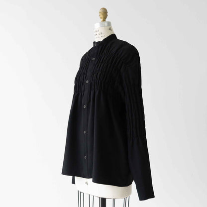 Vintage Women’s Wool Gabardine Shirt_2000s - 2010s_609｜Y's