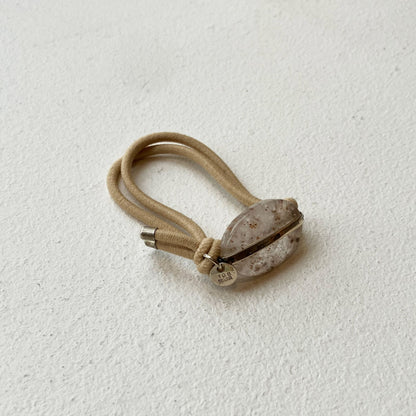 91_Hair tie-natural stone