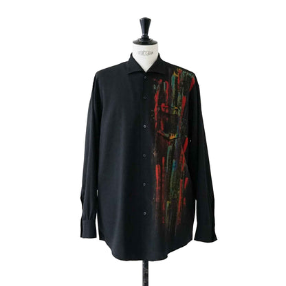 Vintage Men's Wool Gabardine Shirt_1990s_609｜Y's for men