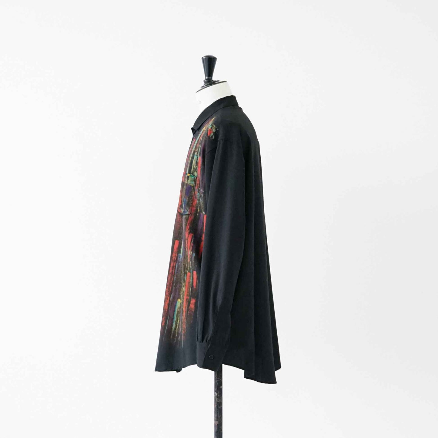 Vintage Men's Wool Gabardine Shirt_1990s_609｜Y's for men
