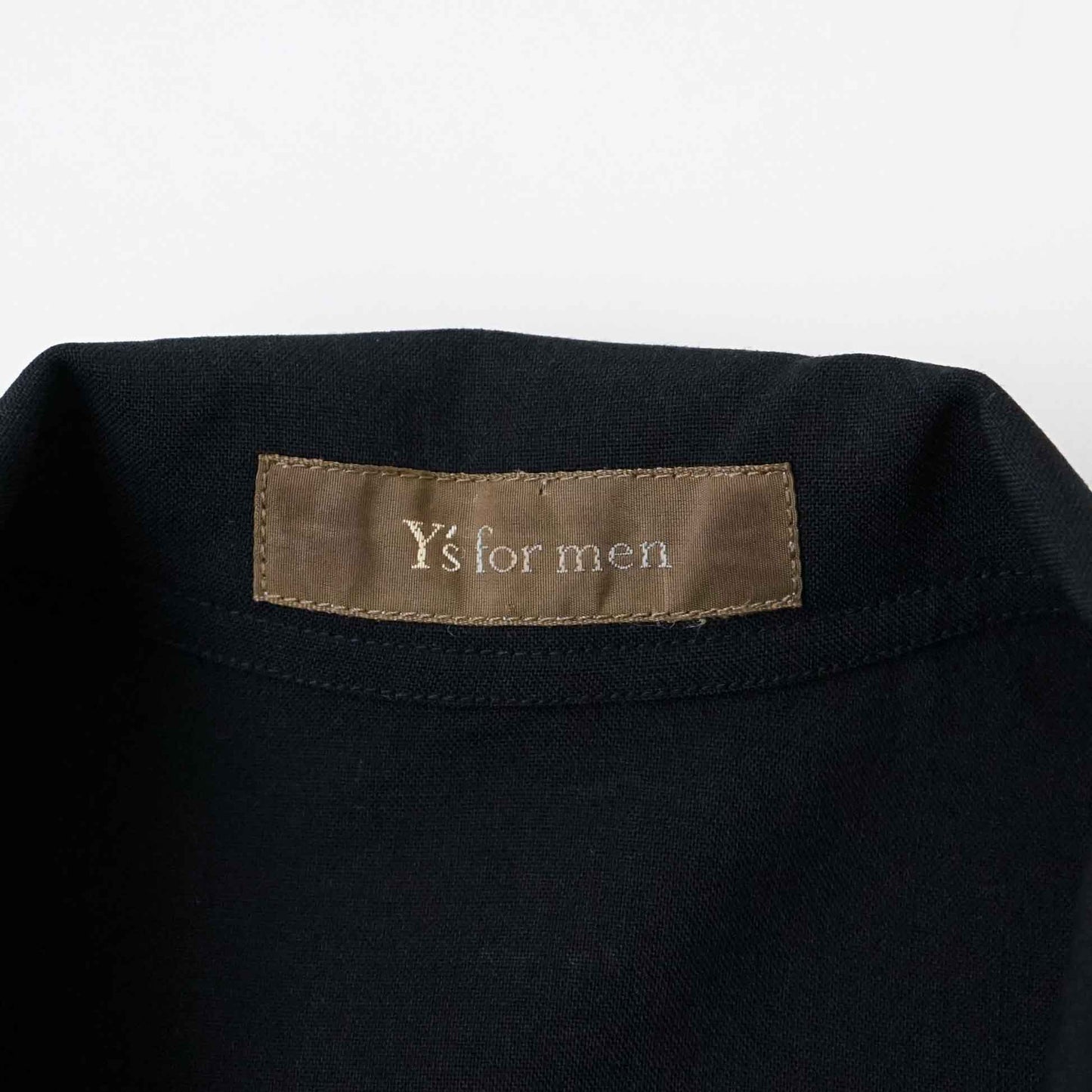 Vintage Men's Wool Gabardine Shirt_1990s_609｜Y's for men