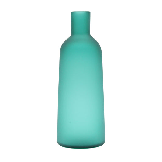 Frost vase Tall Bluegreen