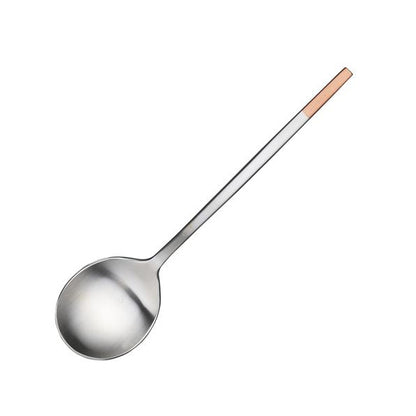 Pure copper dessert spoon