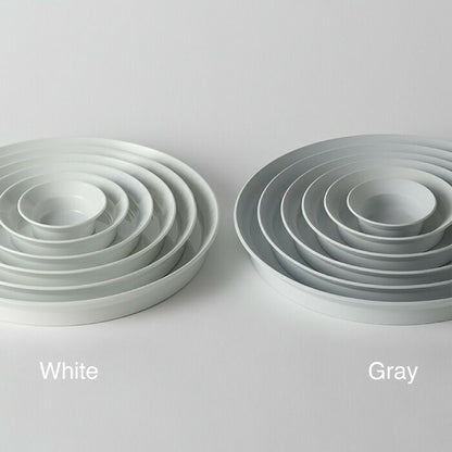 TY Round Deep Plate 120 White