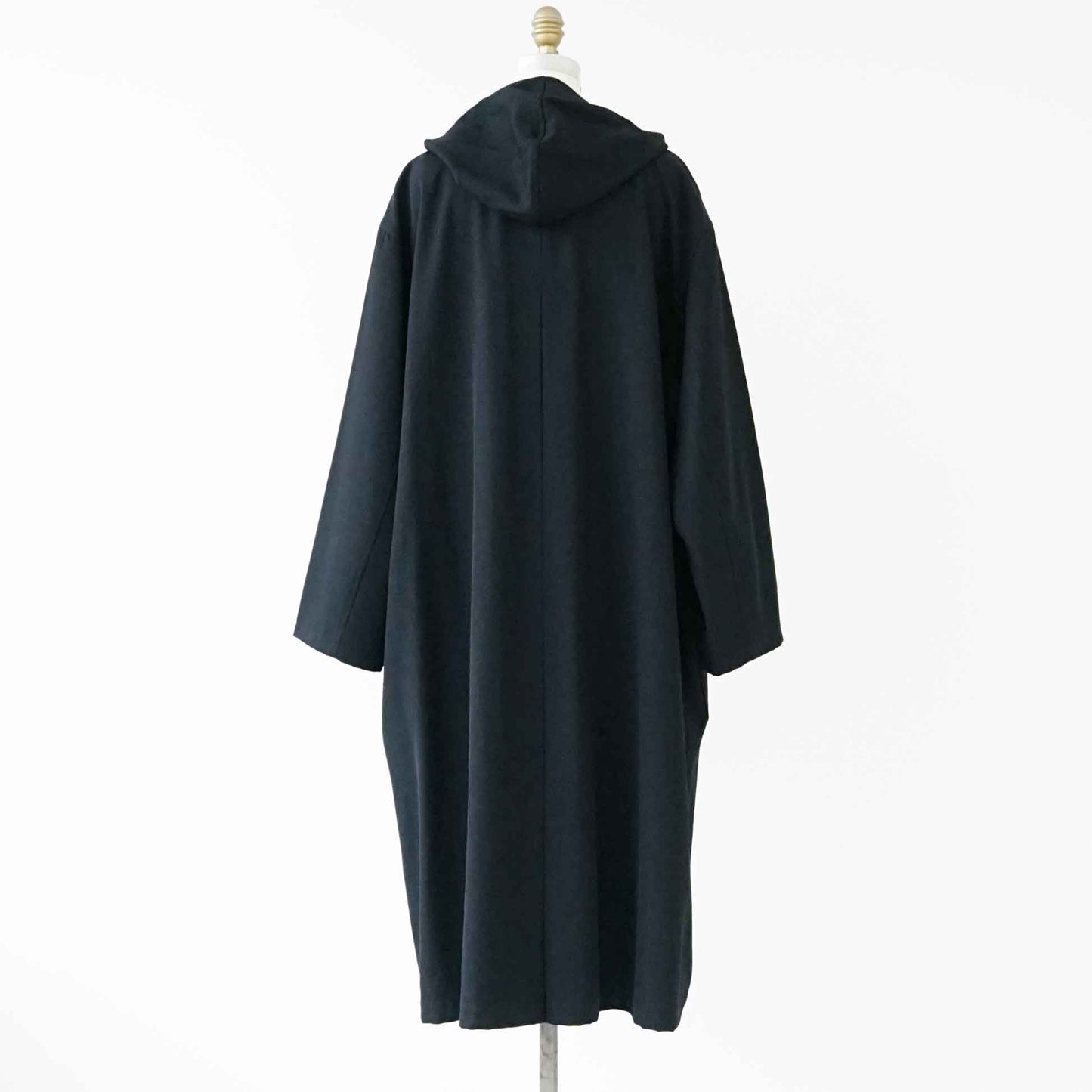 Vintage Women’s Wool Gabardine Coat_1990s_609｜Yohji Yamamoto