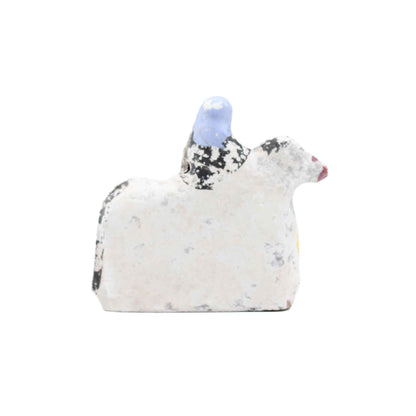 Clay Doll Koga Horse&People 609