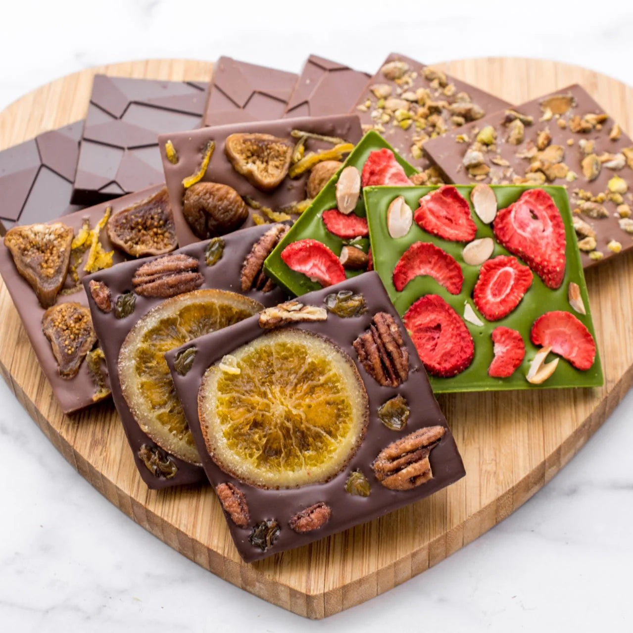 Chocolate bars Orange Pecan