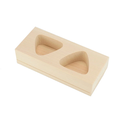 Wooden Onigiri Mold 2holes big