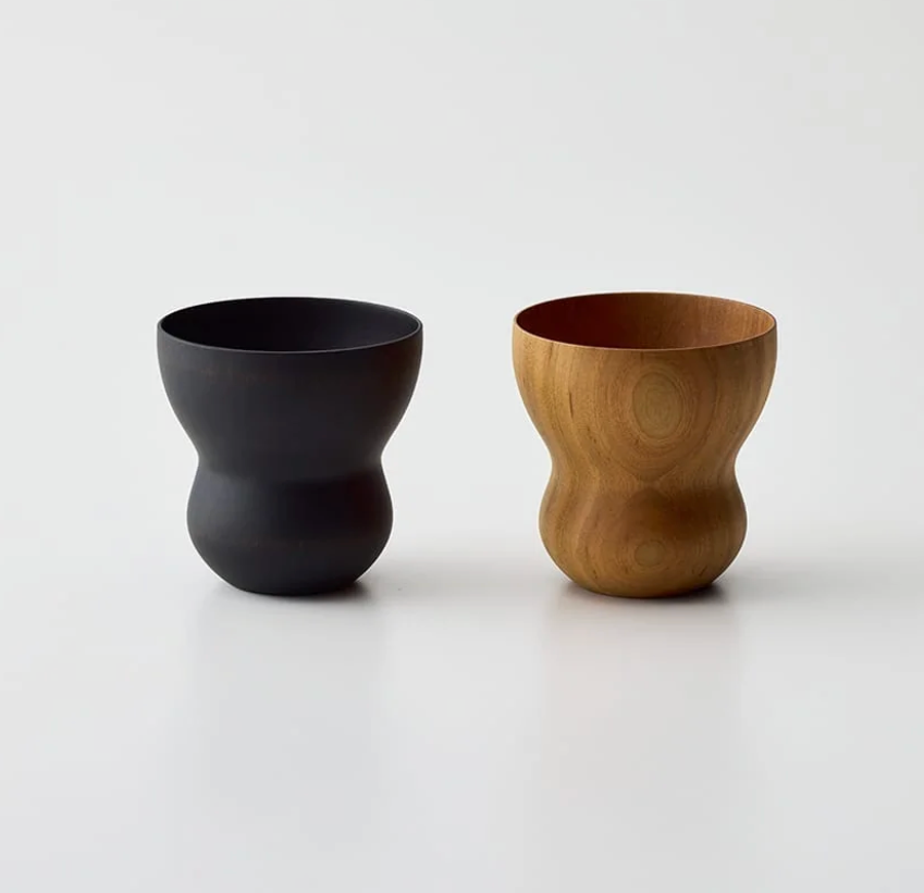 FORM Sake Cup Daruma Black