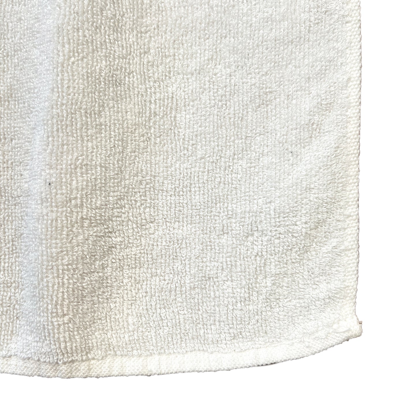 Raw thick linen towel MINI WHITE