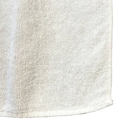 Raw thick linen towel MINI WHITE