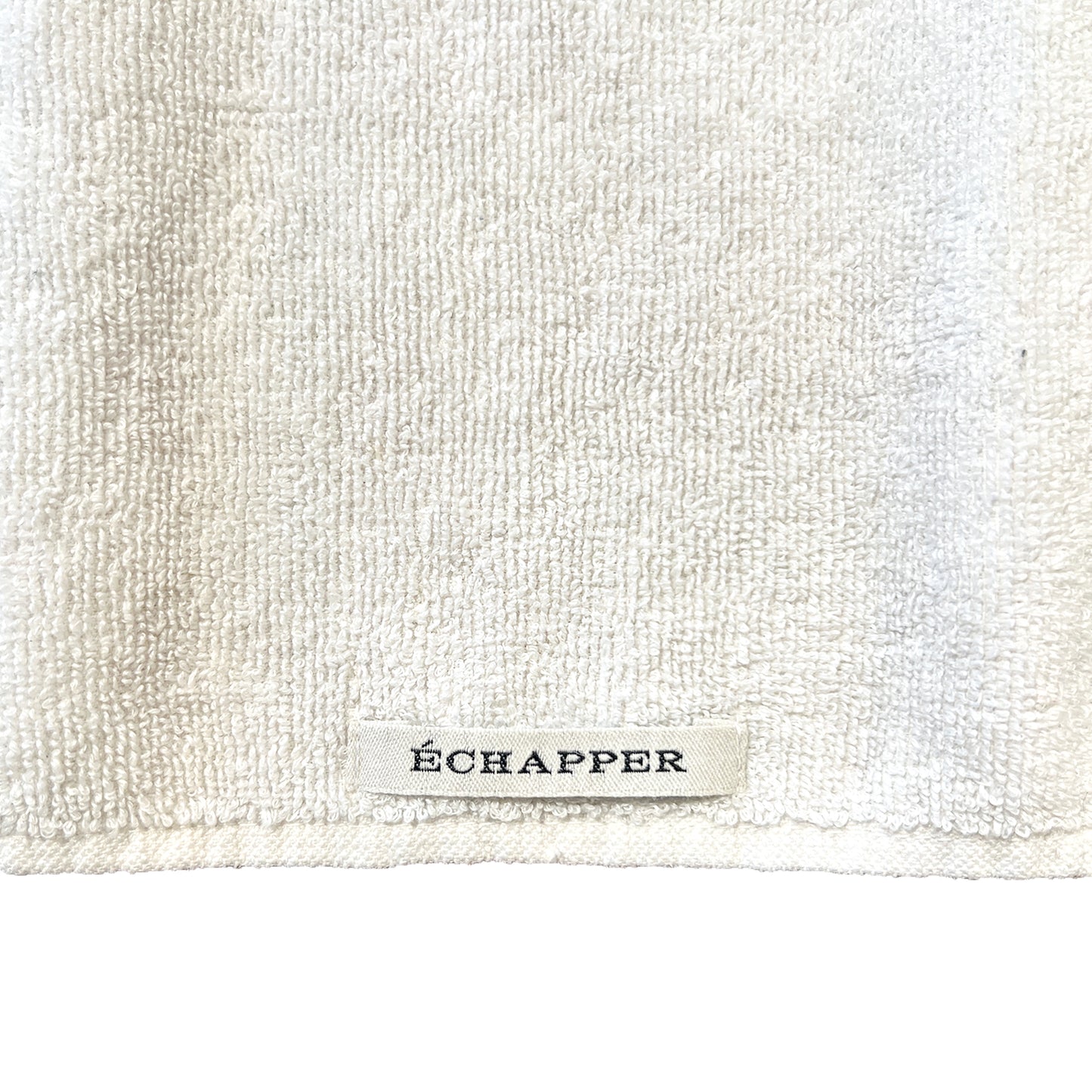 Raw thick linen towel MINI WHITE
