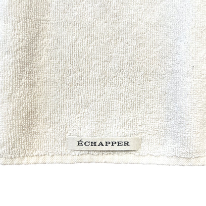 Raw thick linen towel MINI WHITE
