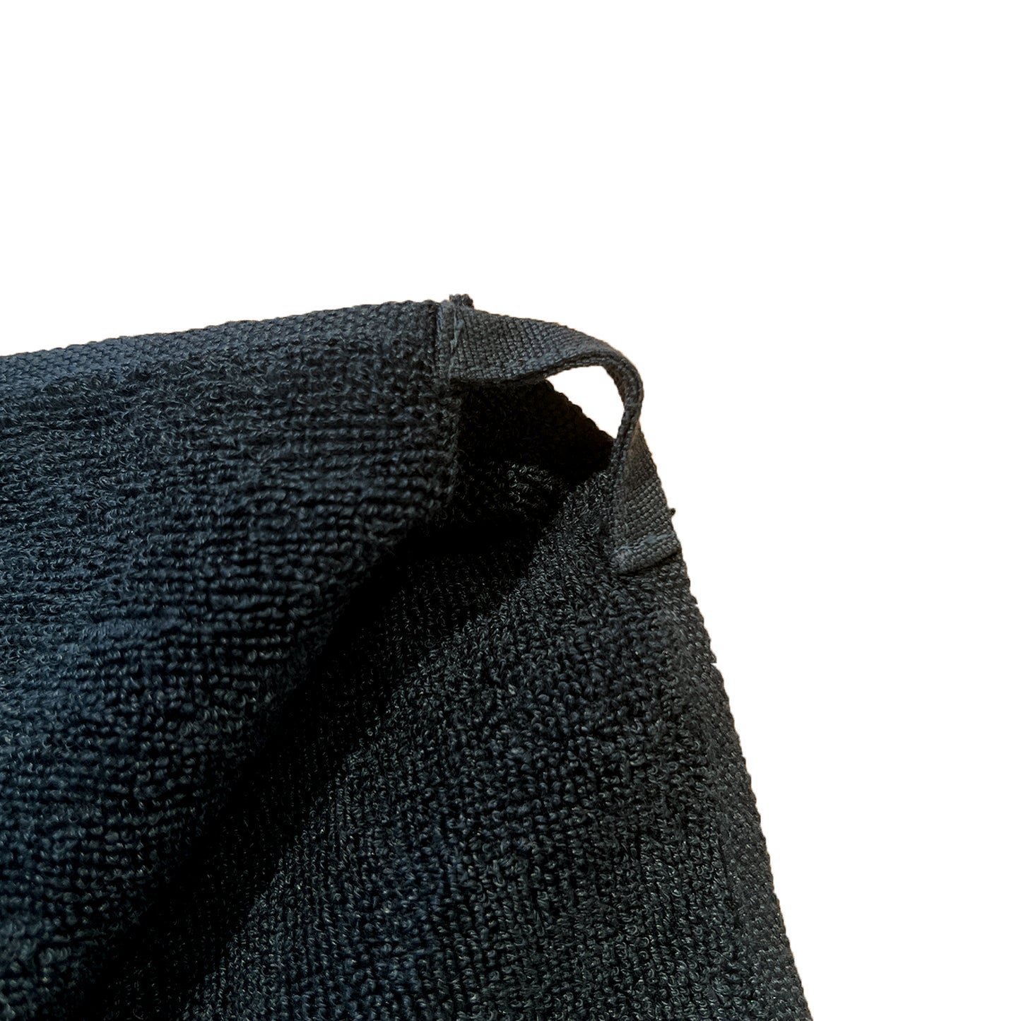 Botanicallity coloured linen towel MINI NAVY