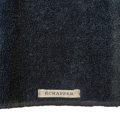 Botanicallity coloured linen towel MINI NAVY