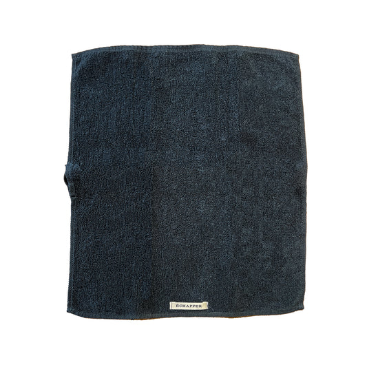 Botanicallity coloured linen towel MINI NAVY