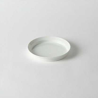 TY Round Deep Plate 200 White