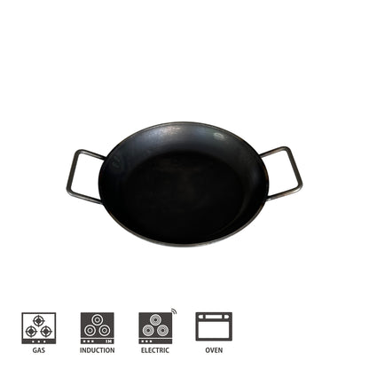 KAMA-ASA's Double handle Iron Frying pan 22cm