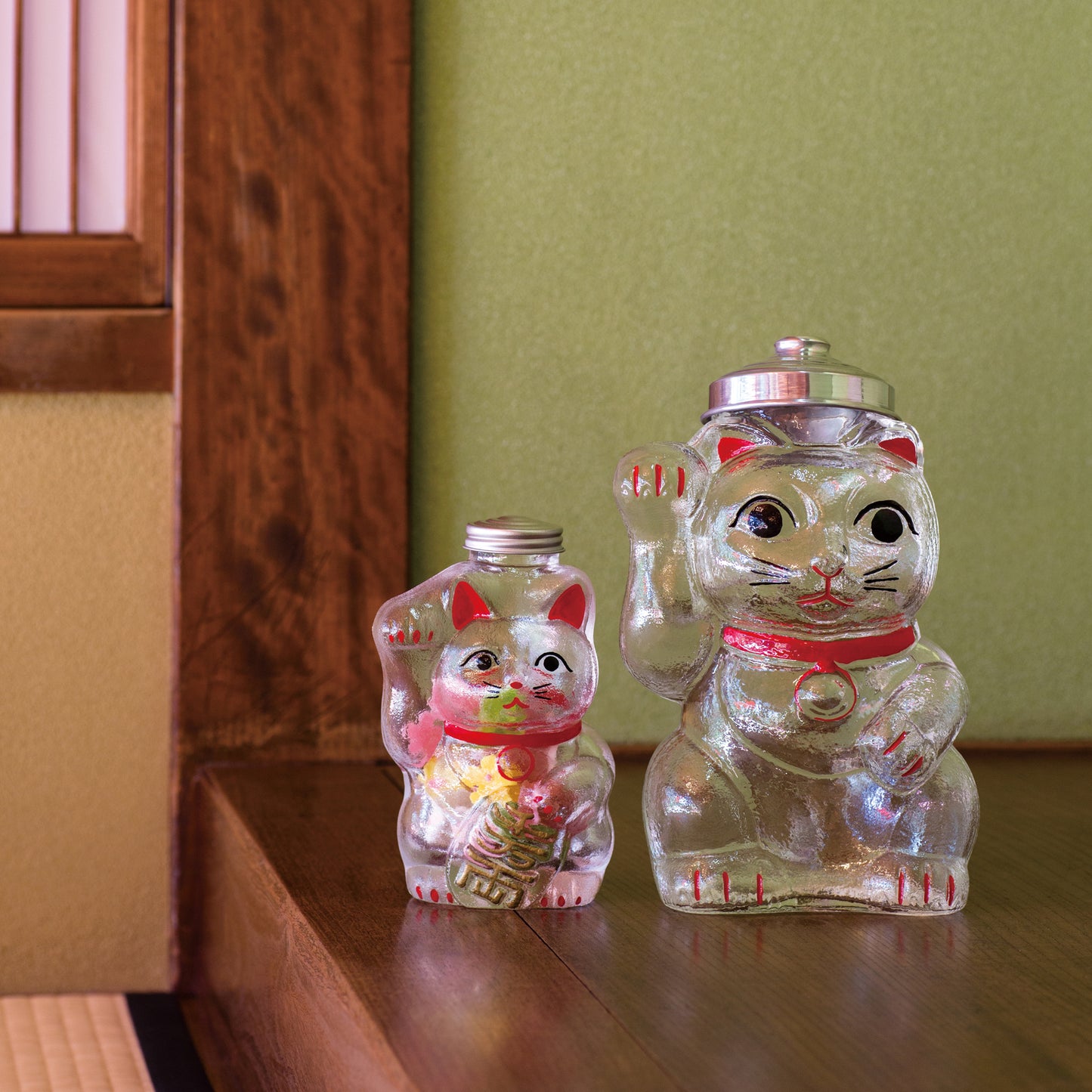 Manekineko Glass Canister