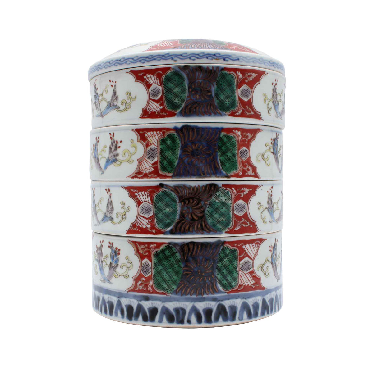 ANTIQUES Four-Tiered Box_65