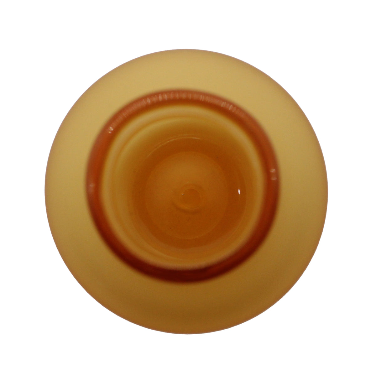 Frosted vase Puff Amber