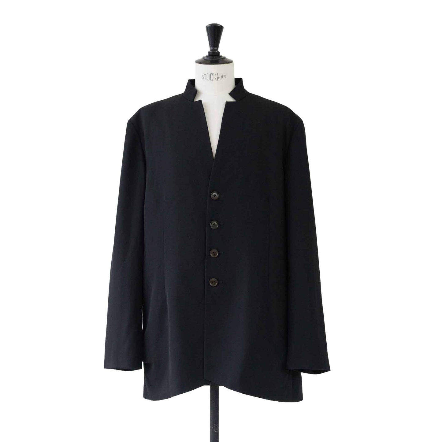 Vintage Men's Wool Gabardine Jacket_2000s_609｜Yohji Yamamoto POUR HOMME