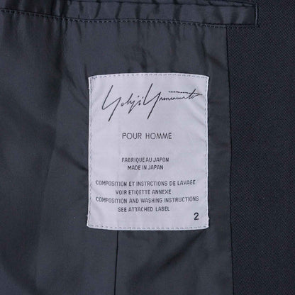 Vintage Men's Wool Gabardine Jacket_2000s_609｜Yohji Yamamoto POUR HOMME