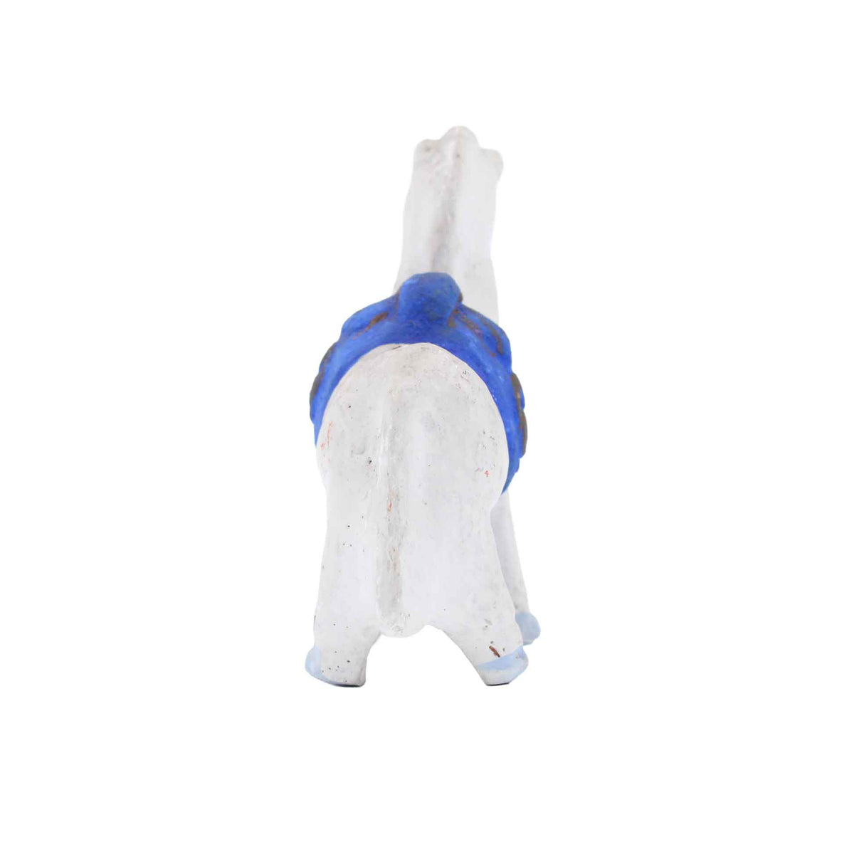 Clay Doll White Horse 609
