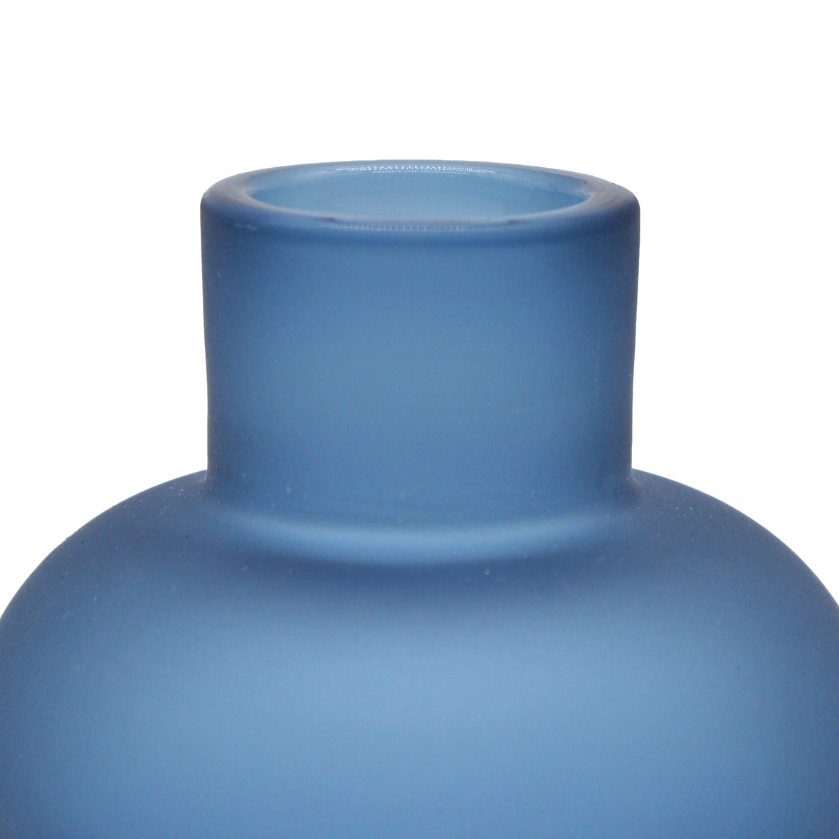 Frosted vase Puff Navy