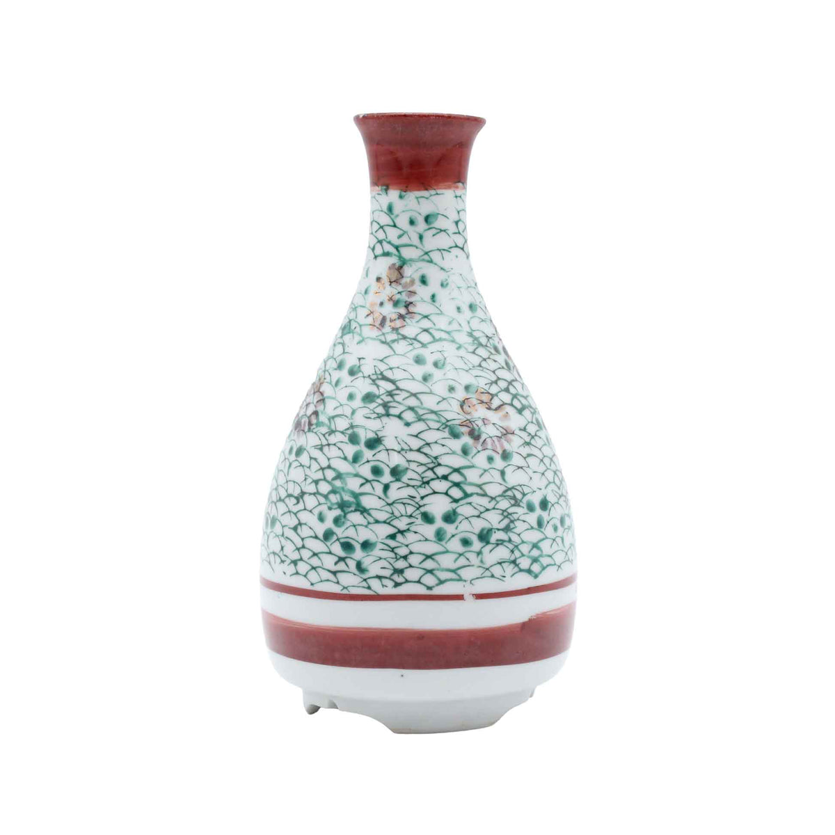VIntage Kutani Sake bottle 609