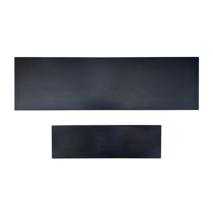 VERTICAL PLATE L Black