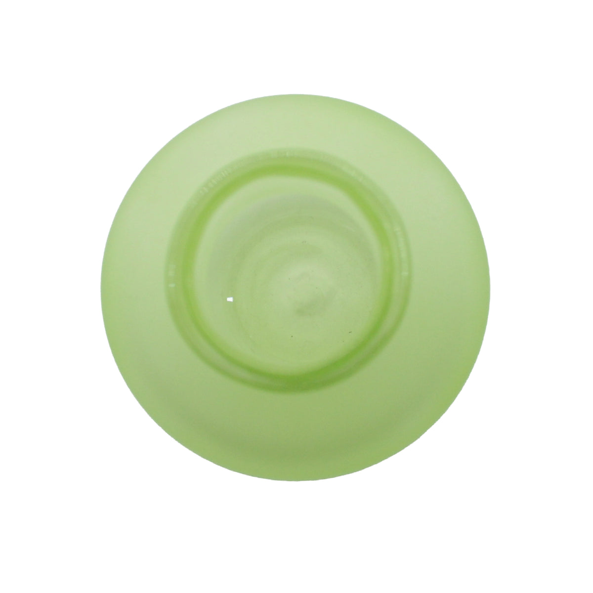 Frosted vase Puff Lime