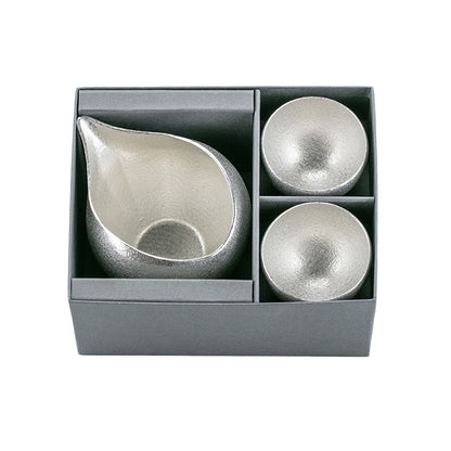 Set of 3_Katakuchi and sake cup