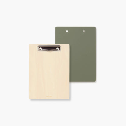 Wooden Clipboard_Olive A5 Back