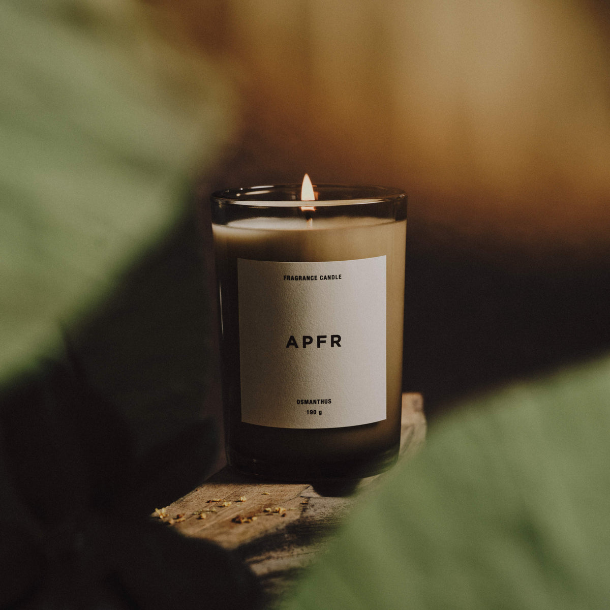 Fragrance Candle Jar -WHITE TEA-