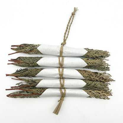 Japanese smudge stick 5 Hinoki