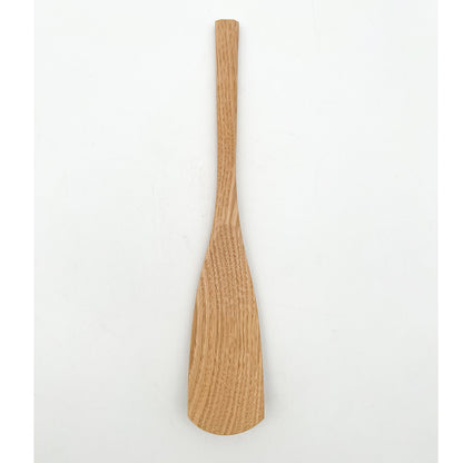 Okubo House traditional hand-carved wooden turner cooking spatula